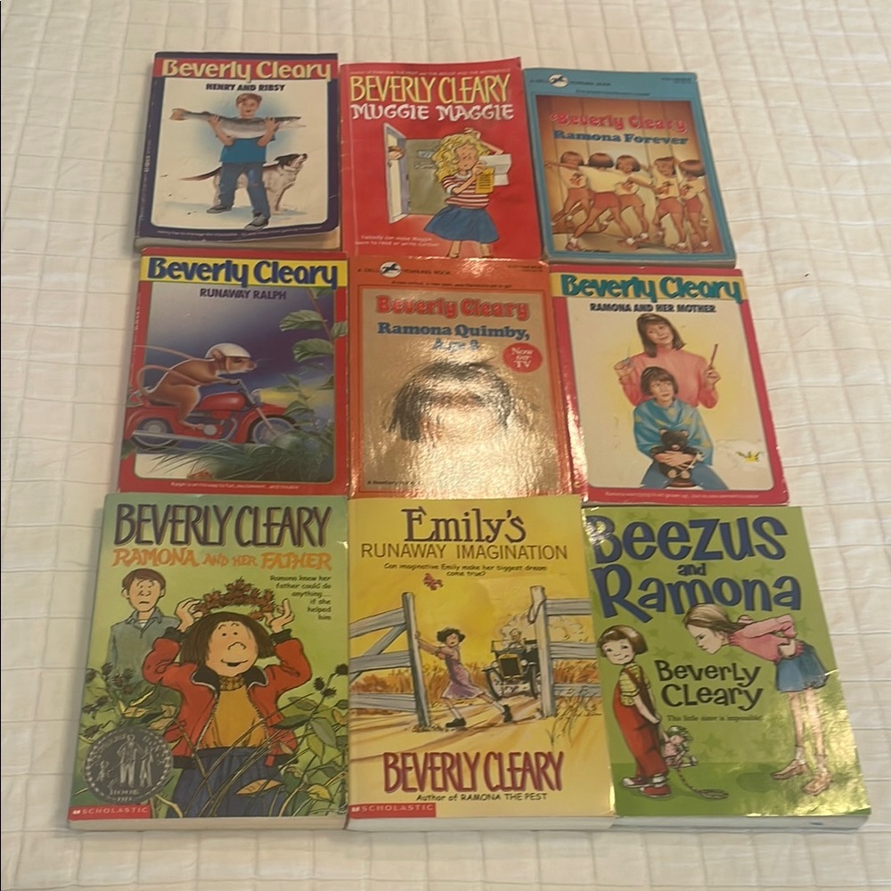 Beverly Cleary accelerated reader AR vintage paperback bundle